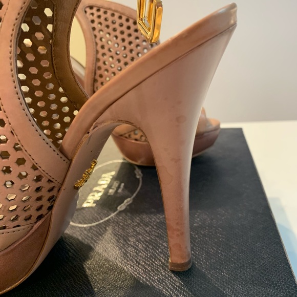 Prada Nude Pumps - Picture 3 of 7